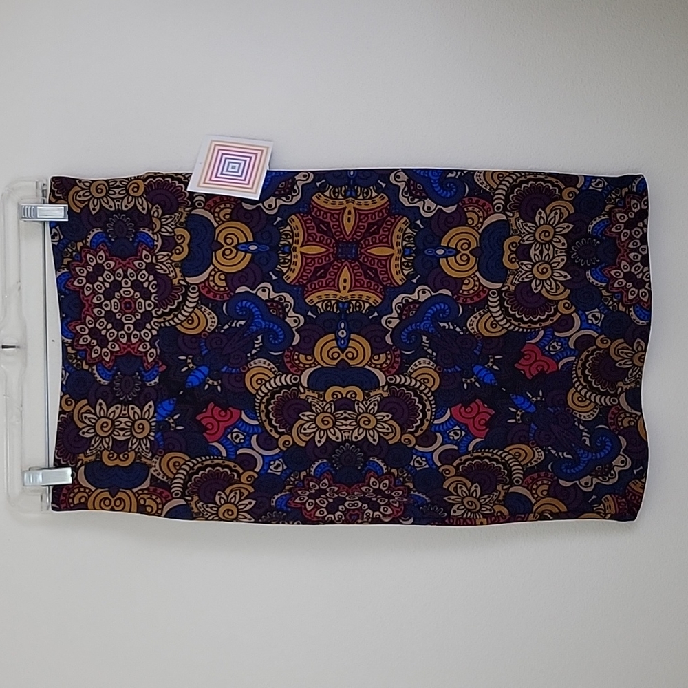 NWT Lularoe Multicolored Print Pencil Skirt S